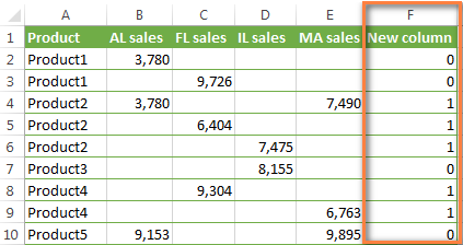 Create an additional column on which the conditional formatting rule will be based.