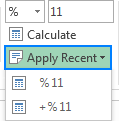 Perform one of the recent calculations