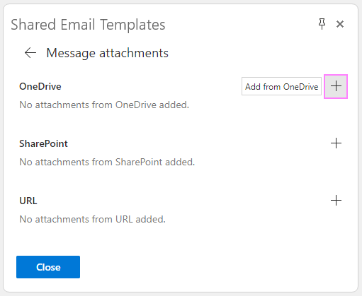 Choose the location of your target files.