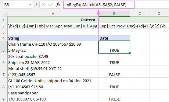 Regex for case insensitive matching