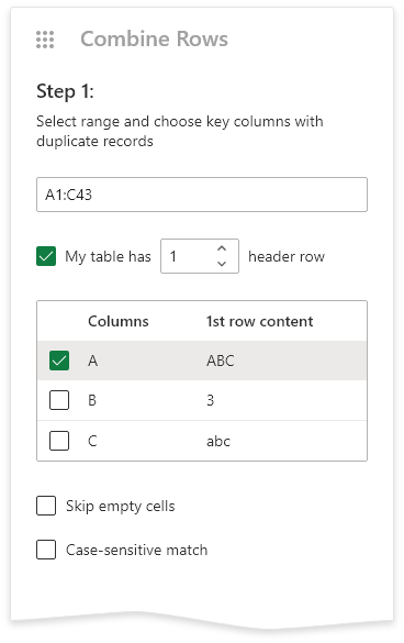 Combine Rows Img 1