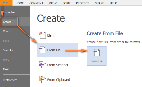 Saving an Excel file to PDF using Foxit Reader