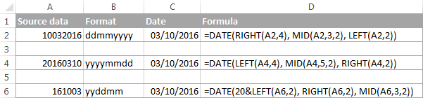 Converting number to date in Excel