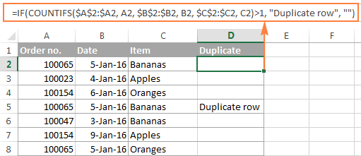 Show duplicate rows without 1st occurrences.