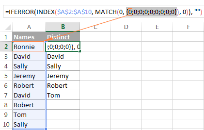 Use the F9 key to evaluate parts of the formula.