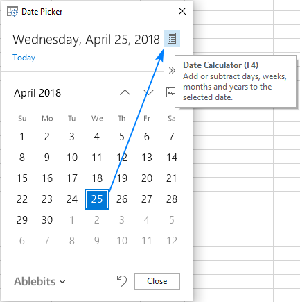 Date Calculator for Excel