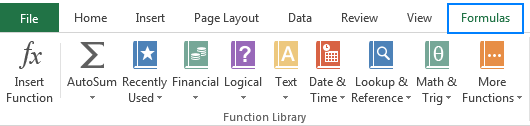 Basic Excel functions