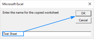 Excel macro to copy sheet and rename