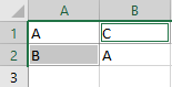 Find unique cells.