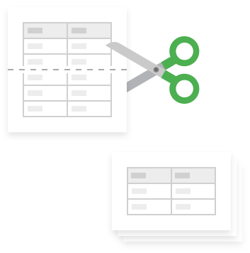 Split Sheet for Google Sheets