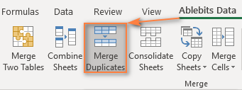 Run the Merge Duplicates tool.