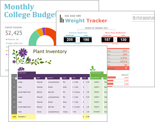 Microsoft Excel templates