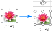 Paste picture in Excel from another program.