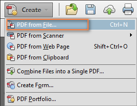 Converting a Word doc to PDF from Adobe Acrobat