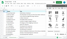 Power Tools add-on for Google Sheets