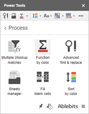 Function by Color in the Process group.