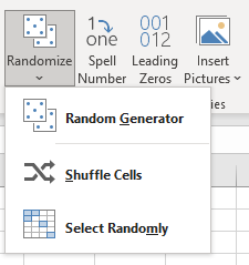 Randomize tools