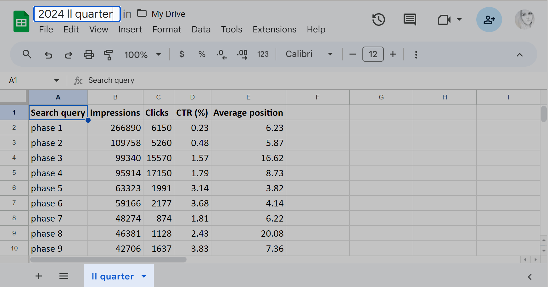 Give your new split spreadsheet a new name.