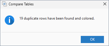 Compare two Excel sheets and find duplicates and unique rows.