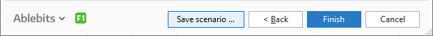 Save your scenario.