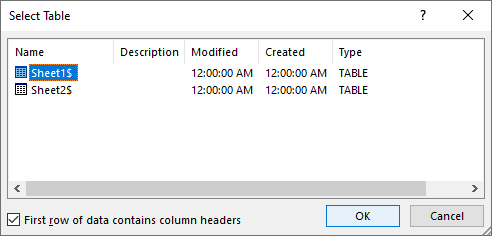 Connect your Excel spreadsheet to the Word mail merge document.