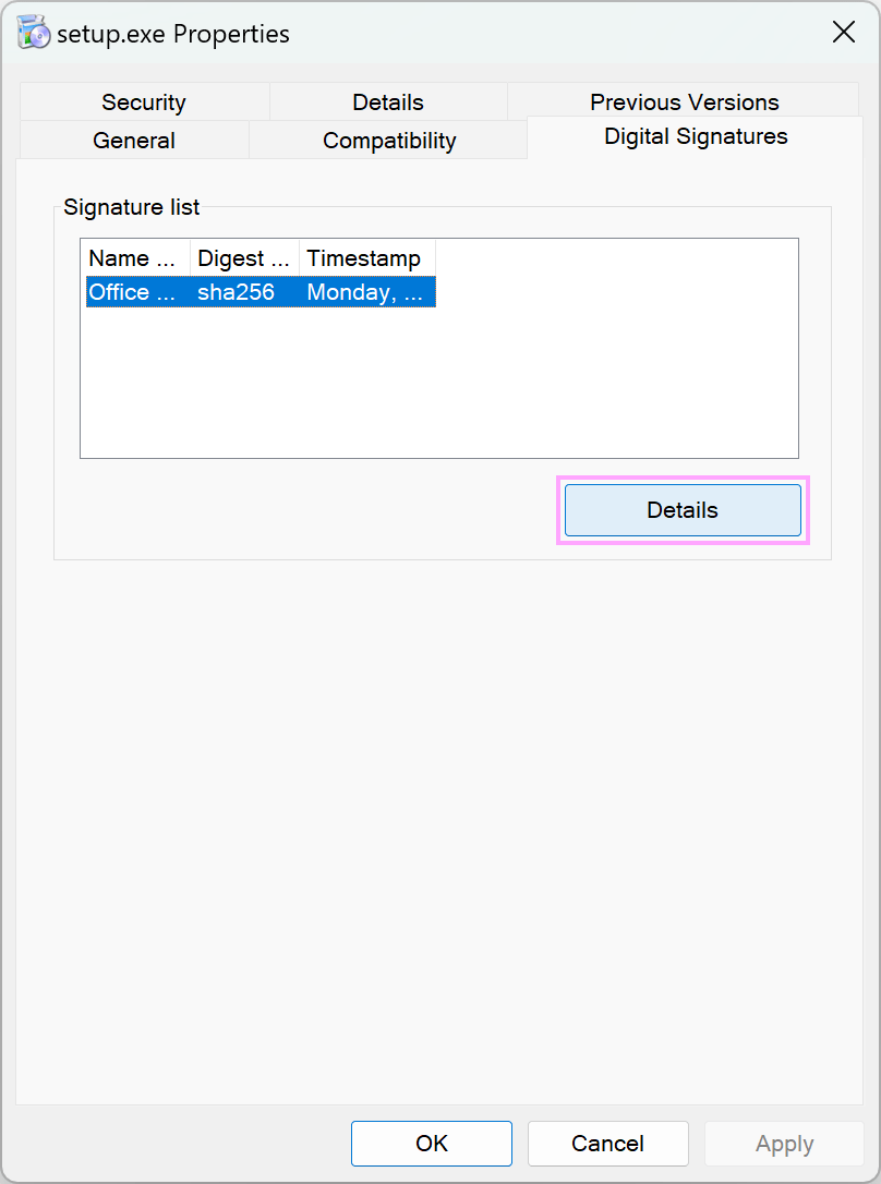 Digital Signatures