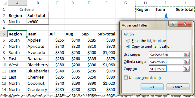 Extracting only specific columns