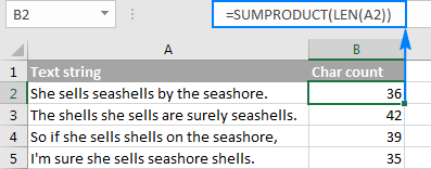 SUMPRODUCT as alternative to array formulas