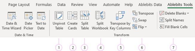 Transform group