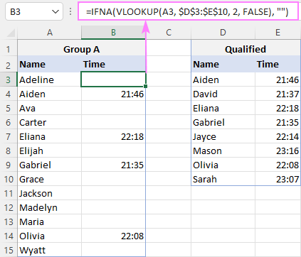 Return values and hide errors.