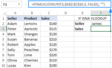 If Vlookup formula: if not found return blank (empty string)